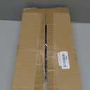 Laiensia Double Rods Garment Rack with Wheels, Clothing Rack for Hanging Clothes,4 Hooks, Multi-functional Bedroom Clothes Rack, Black