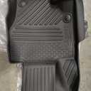 LASFIT Floor Mats Fit for Mercedes Benz GLS 450/580 / 63 AMG 2026 2025 2024 2023 2022 2021 2020 (Only Fit 6 Seats), All Weather TPE Floor Liners for Mercedes GLS 2020-2026, 1st & 2nd & 3rd Row Set
