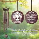 Thank You Gifts for Women Men, 25" Wind Chimes Appreciation Gifts for Employee Teacher, Coworkers, Nurses, Gratitude Thoughtful Gift Ideas for Mother Father Family Friends