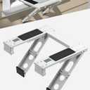 Window Air Conditioner Support Bracket: Heavy Duty Ac Window Bracket Kit Outside, 220 lbs Air Conditioning Holder Drilling for 5000 to 22000 Btu Unit
