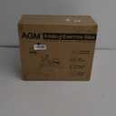 Folding Pedal Exerciser, Mini Exercise Bike Under Desk Bike Foot Pedal Exerciser, Foot Hand Cycle Portable Peddler Machine Bicycle Exerciser Arm Leg Exerciser While Sitting (Silver)