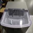 Igloo Electric Countertop Ice Maker Machine - Automatic and Portable - 33 Pounds in 24 Hours - Ice Cube Maker - Ice Scoop and Basket - Ideal for Iced Coffee and Cocktails - Silver