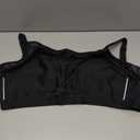 Glamorise Womens No-Sweat Mesh Sports Bra Wirefree #1068 (Black, 44F)