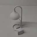 SwitchBot Smart Candle Warmer Lamp with Timer & Voice Control  Dimmable Flameless Candle Wax Melter, Matter-Enabled for Apple Home & Alexa, Perfect Christmas & Birthday Gift for Women, Home Decor (White)