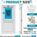 DoubleFill 24" x 38" Door Glass Insert Replacement Kit for Front or Exterior Doors, Venting Sliding Window with Screen, Double Pane Tempered Glass Insert for 1-3/4" Doors Home Improvement