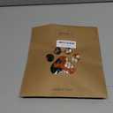 PUPTECK Anti-Slip Dog Socks with Double Sides Grips for Small Medium Large Dogs Hardwood Floors Prevents Licking, Dog Shoes for Hot Pavement Traction Control Paw Protector for Senior Dogs (Large (4 Count), Orange)