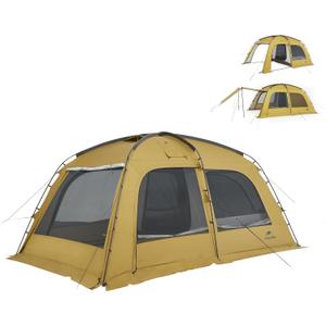 Naturehike Dune Hot Tent with Stove Jack,Double Layer 4 Season Tent,Waterproof 2-4 Person Tents for Camping