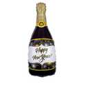 Happy New Year! Champagne Bottle 36" Foil Party Balloon , 2026 balloons
