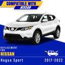 3 wipers Replacement for 2017-2022 Nissan Rogue Sport, Windshield Wiper Blades Original Equipment Replacement - 28"/18"/12" (Set of 3) U/J HOOK