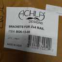 Handrail Brackets for Flower Boxes 2x4in, 2pc