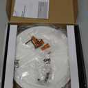 mw 3 Inch 5CCT Ultra-Thin LED Recessed Light with Junction Box,Dimmable Canless Light with Baffle Trim, 2700/3000/3500/4000/5000K, 8W High Brightness Downlight, Energy Star