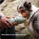 SKER Portable Dog Water Bottle, Collapsible Water Bottle for Dogs Perfect for Walking, Hiking and Outdoors | Works as a Portable Water Bowl | Designed in Montreal - 350ml