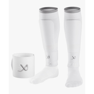 LUX Soccer Sleeves w/FREE Guard Stays for Men/Boys/Youth Compatible w/Soccer Grip Sock