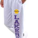 Ultra Game Men's NBA Official Super Soft Game Day Jogger Sweatpants (Gray, XXL)