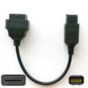 Motorbike OBD 4 Pin Diagnostic Adapter, Multistrada Motorcycle OBDII DDA Can-Bus Connector