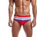Men Swimwear Swimming Briefs Bikini Boxer Trunks Swimsuits Bathing Suits, Small