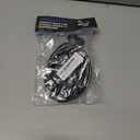 5mm PVC Jump Rope for Fitness | Adjustable Indoor/Outdoor Skipping Rope with Unbreakable Handles | Ultra-Strong PVC & White Grips (Onyx Black)