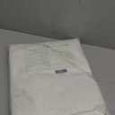 NICETOWN Natural 100% Blackout Linen Curtains 84 inch Long Burg for Living Room, 2 Panels, 52" Wide, Farmhouse Thick Completely Blackout Window Treatment Thermal Insulated Warm Drapes for Winter