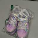 DREAM PAIRS Girls Shoes Toddler Sneakers Rainbow Storybook Casual School Walking Footwear for Toddler/Little Kids Size 11 (Purple)