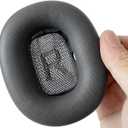 Replacement Ear Cushions for AirPods Max Headphones, Protein Leather Earpads with Magnet (Leather Black)