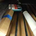 No Pawblems 55" Extra Tall Pet Gate for Cat/Dog, 29-40" Wide Auto Close Tall Dog Gate for Doorways/Hallways, 1.37" Ultra Narrow Spacing, NO Drilling Pressure Mounted, Black