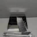 Stainless Steel Dustpan Metal Dustpan with Handle Heavy Duty Dust Pan Upright Dust Pan for Home Office Lobby