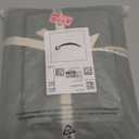 MooMee Bedding Duvet Cover Set 100% Washed Cotton Linen Like Textured Breathable Durable Soft Comfy (Heathered Green, Super Queen 90"x98")