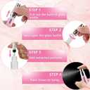 Portable Mini Refillable Perfume Atomizer Bottle, Travel Size Cologne Sprayer, Travel Atomizer Refllable, MiniPerfume Dispenser, Scent Pump Case, Small Perfumes Spray Bottle 4 Pcs Pack of 5 ml