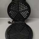 Mueller Heart 5 Waffle Maker, Waffle Iron, Adjustable Browning Control & Nonstick, Cool Touch Handle, Easy to Clean, Small Kitchen Appliances