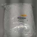 Queen Bed Skirt, Wrap Around Bed Skirt with Pleated Corner, 12 Inch Drop Pleated Waffle Weave Bedskirts, Anti-Slip, Microfiber, White, 12'' Queen