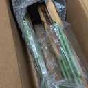 5ft Artificial Palm Tree Indoor Plant Tall Fake Tropical Paradise Palm Tree in Pot with Real Bark Design Faux Areca Palm Tree for Home Office Living Room Bedroom Farmhouse Modern Decor 1pcs