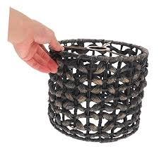 Drum Lampshade Handmade Woven Lamp Cover for Table Desk and Hanging Lights Unique Shade for Chandelier and Wall Sconces for Living Room Bedroom and Dining Room Decor