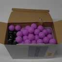Vinsot 6 Sets Baby Shower Games Bridal Funniest Baby Shower Play, Interactive Shaking Balls for Boy or Girl, Table Tennis Twerk Game (Purple)