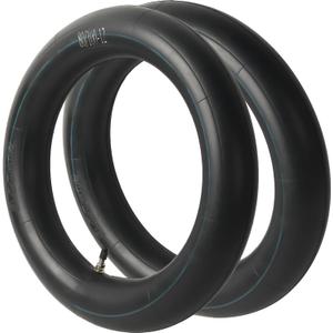 AR-PRO (2-Pack) 80/100-12 Dirt Bike Inner Tubes with TR4 Straight Valve, Replacement Standard Motorcycle Inner Tube 2.75/3.00-12 Heavy Duty, Compatible with Honda CRF70F/XR70, Yamaha TTR 90, and More