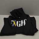 Fight Bladder Cancer - Military Style Awareness Ribbon Pullover Hoodie, L