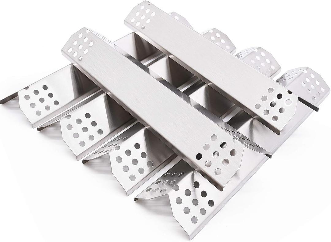 Flame Tamers Compatible with Nexgrill 720-0896B 720-0896C 720-0896E Deluxe 6 Burner Gas Grills, 6-Pack Heat Plate Shields Replacement for Nexgrill 720-0882A 720-0896 720-0830H 720-0783E Grills