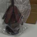 Wooden Trivets for Hot Dishes, 4 Wooden Tree Trivets + 1 Stand Stored Like a Christmas Tree (Walnut)