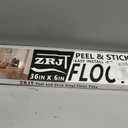 30 Sq.Ft. Peel and Stick Vinyl Floor Tiles 36" x 6" Wood Look Planks, 20 Pack Waterproof Self-Adhesive Flooring Tiles, DIY for Renter, Kitchen, Living Room, RV, Washed White