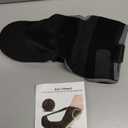 Plantar Fasciitis Night Splint Sock with Massage Ball for Plantar Fasciitis Relief, Soft & Comfortable Foot Brace for Achilles Tendonitis Heal Spur Foot-drop Flat-arch for Women and Men, Medium-Black