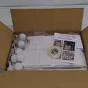 4FT Marquee Light Up Number Pre-Cut Frame Giant Marquee Numbers 2, Mosaic Numbers for Balloons, 30th 13th Birthday Decorations 2023 Graduation Decorations, Balloon Arch Kit (4FT, Number 2)