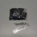 Cable Railing Protector Sleeves - 120 Pack T316 Stainless Steel Protective Sleeves - 1/8" 3/16" 5/32" Black Deck Cable Railing Hardware Kit for Wood Posts