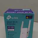 TPLink AC1200 WiFi Extender, 2023 Engadget Best Budget Pick, 1.2Gbps Signal Booster for Home, Dual Band 5GHz/2.4GHz, Covers Up to 1500 Sq.ft and 30 Devices,Support Onemesh, One Ethernet Port (RE315)