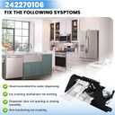 242270106 Refrigerator Dispenser Module Replace 242270106 242270102 AP6230368 PS12071009 EAP12071009 Compatible With Frigidaire Crosley FGHB2866PEHA FFHB2750TE0 FGHB2867TD0 FGHF2366PFEA LGHB2869TF0
