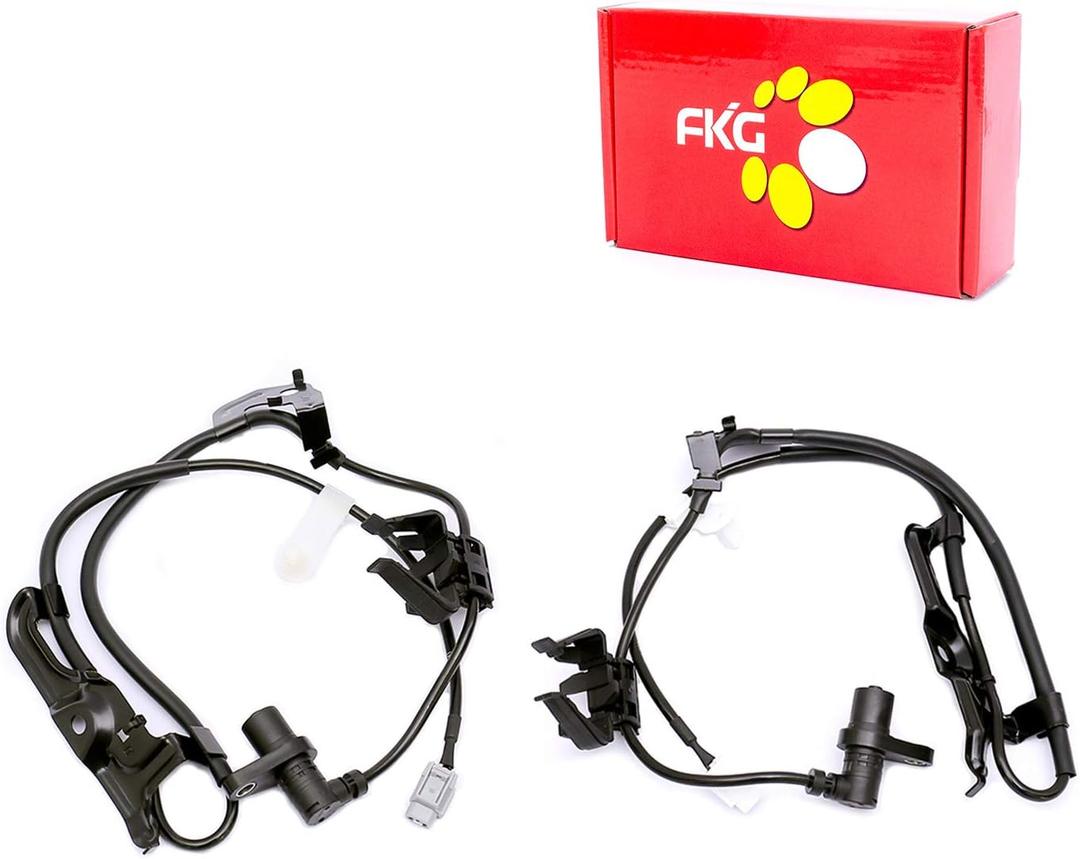 FKG ABS Wheel Speed Sensor Front Left and Right ALS1501 ALS1797 For 2007-2011 For Toyota Camry, 2007-2011 Lexus Es350, Set of 2