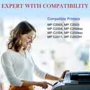 Kminoteh MP C2503 C2003 High Yield Toner Cartridge Compatible for C2503H 841918 841921 841920 841919 Replacement for Ricoh Aficio MP C2003 C2004 C2503 C2504 Printers (4Pack)