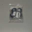 4pcs 50 x 18mm Luggage Wheels Replacement, Black Rubber Suitcase Wheels Replacement Repair Kit, Smooth Luggage Replacement Parts for Carry-on Roller Bag, Suitcase Bag, Trolley Bag