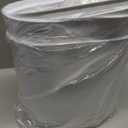 2 Pack 5 Gallon Bathroom Trash Can with Lid, Automatic Motion Sensor White Trash Can, Touchless Slim Waterproof Garbage Bin for Kitchen, Bedroom, Office, and Bathroom