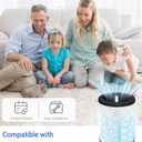 P100 / P100 Pro Replacement Filter Compatible with Welov P100 P100 Pro Air Purifier, 3-in-1 H13 HEPA and High Efficiency Activated Carbon Filters, Part # P100-RF 2-Pack