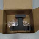 GERZWY Matte Black Bathroom Double Towel Hook Stainless Steel Coat/Robe Clothes Hook for Bath Kitchen Modern Hotel Style Wall Mounted 2 Pack AG1417B-BK