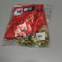 NFL Kansas City Chiefs Officially Licensed Cheer Dog Costume by MODERN HERO Includes Dress with Faux Stuffed arms and Tinsel pom-poms and Satin Bow Headband (X-Small)